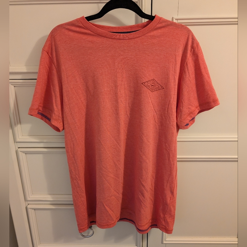 Vineyard Vines Men's Salmon Short Sleeve‎ Tee